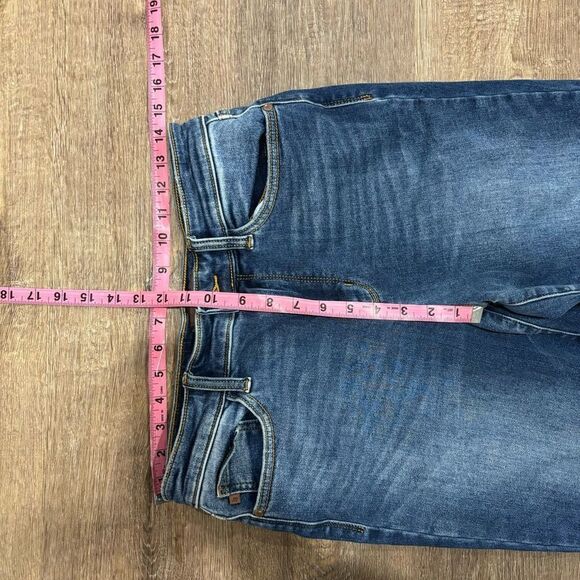 Judy Blue Jeans Womens Straight Fit Stretch Dark Denim Pants Mid Waist 9/29​​ - Picture 4 of 5